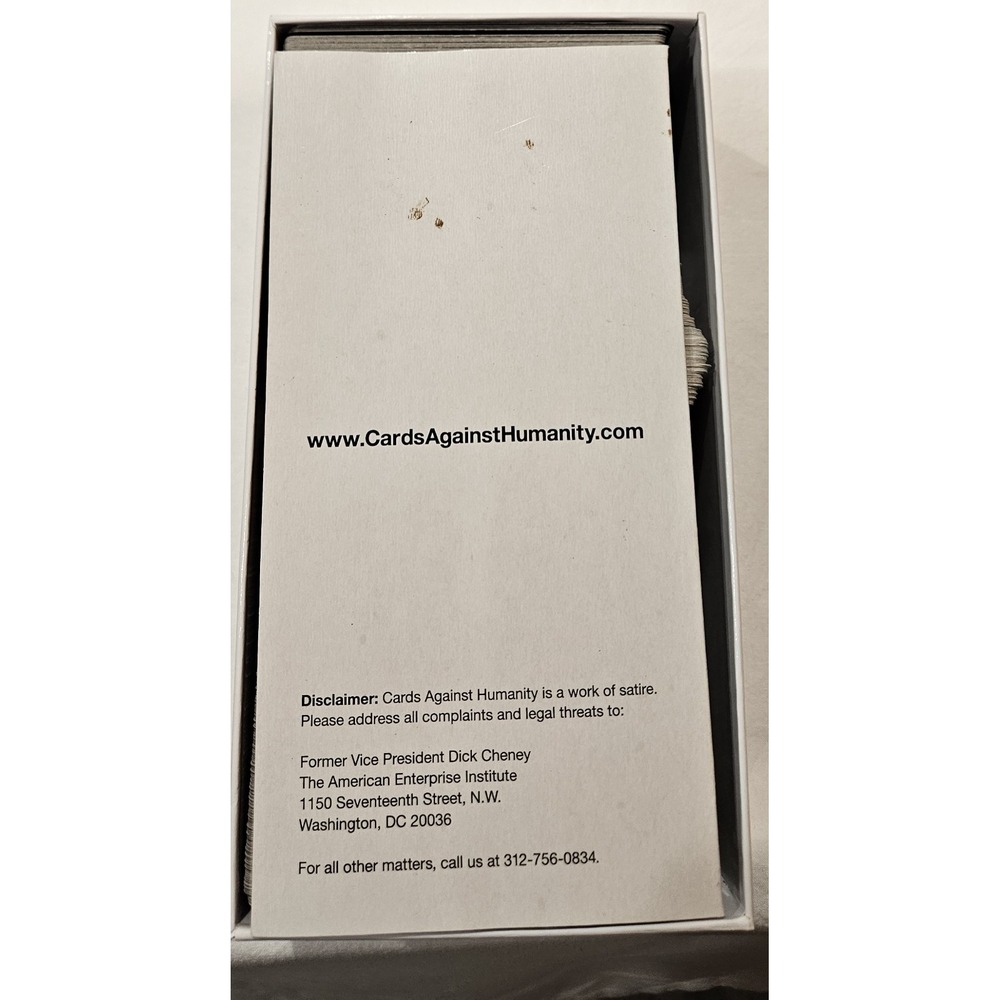 Cards Against Humanity Base Game Party Card Game Complete Version 1.6 Ages 17+ - Picture 4 of 5